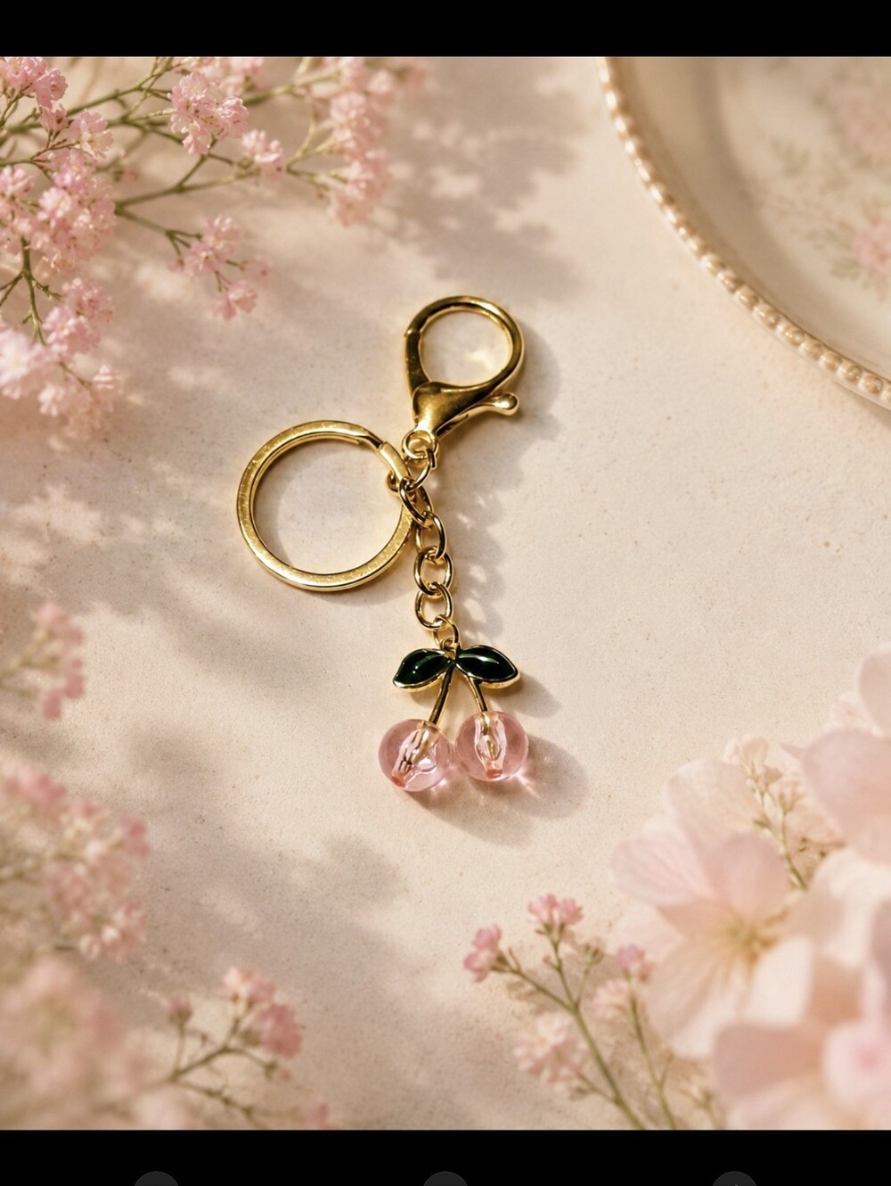 Cherry Key Chain NWOT